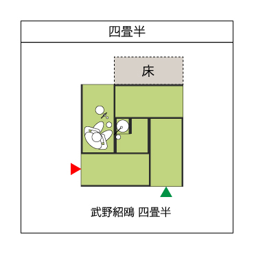 四畳半 武野紹鴎 四畳半