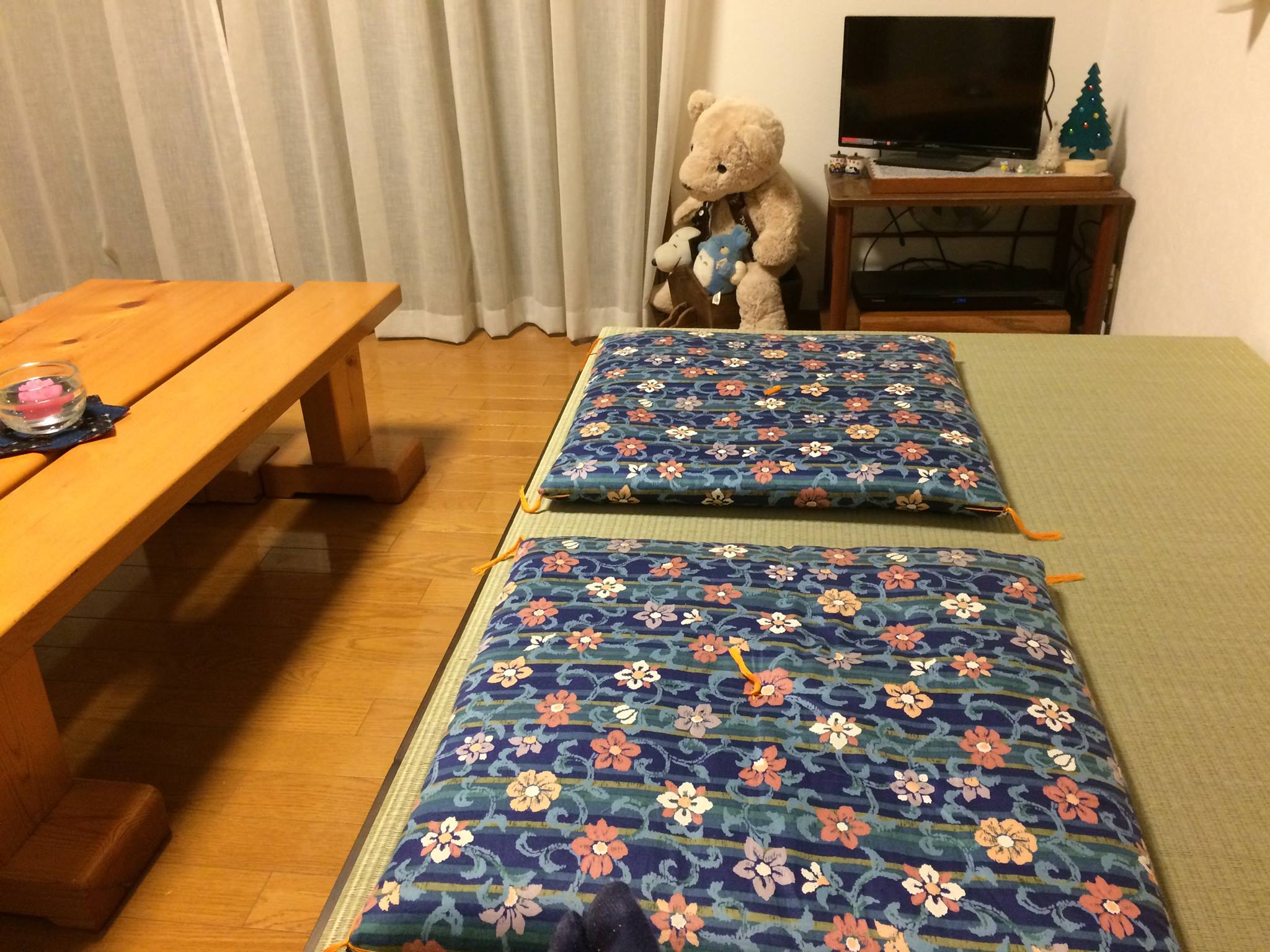使わなくなった「すのこベッド」を利用して、DIYで作る畳の小上がり