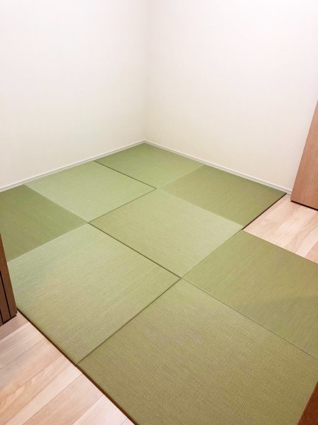 完成した畳の部屋