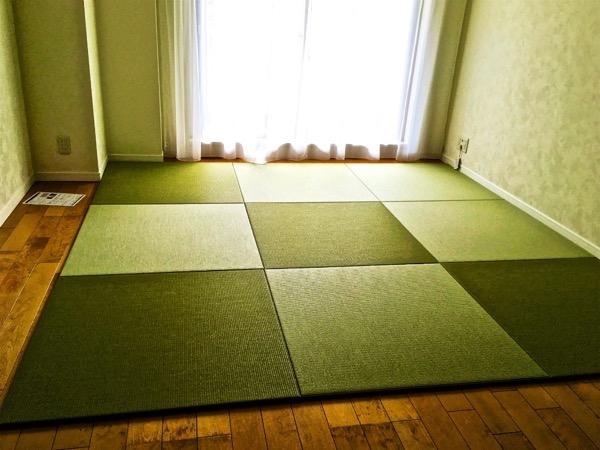 床暖房用置き畳サイズオーダー