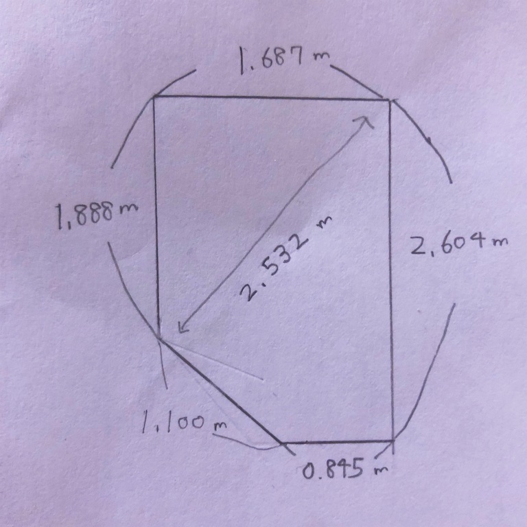 手書きの図面