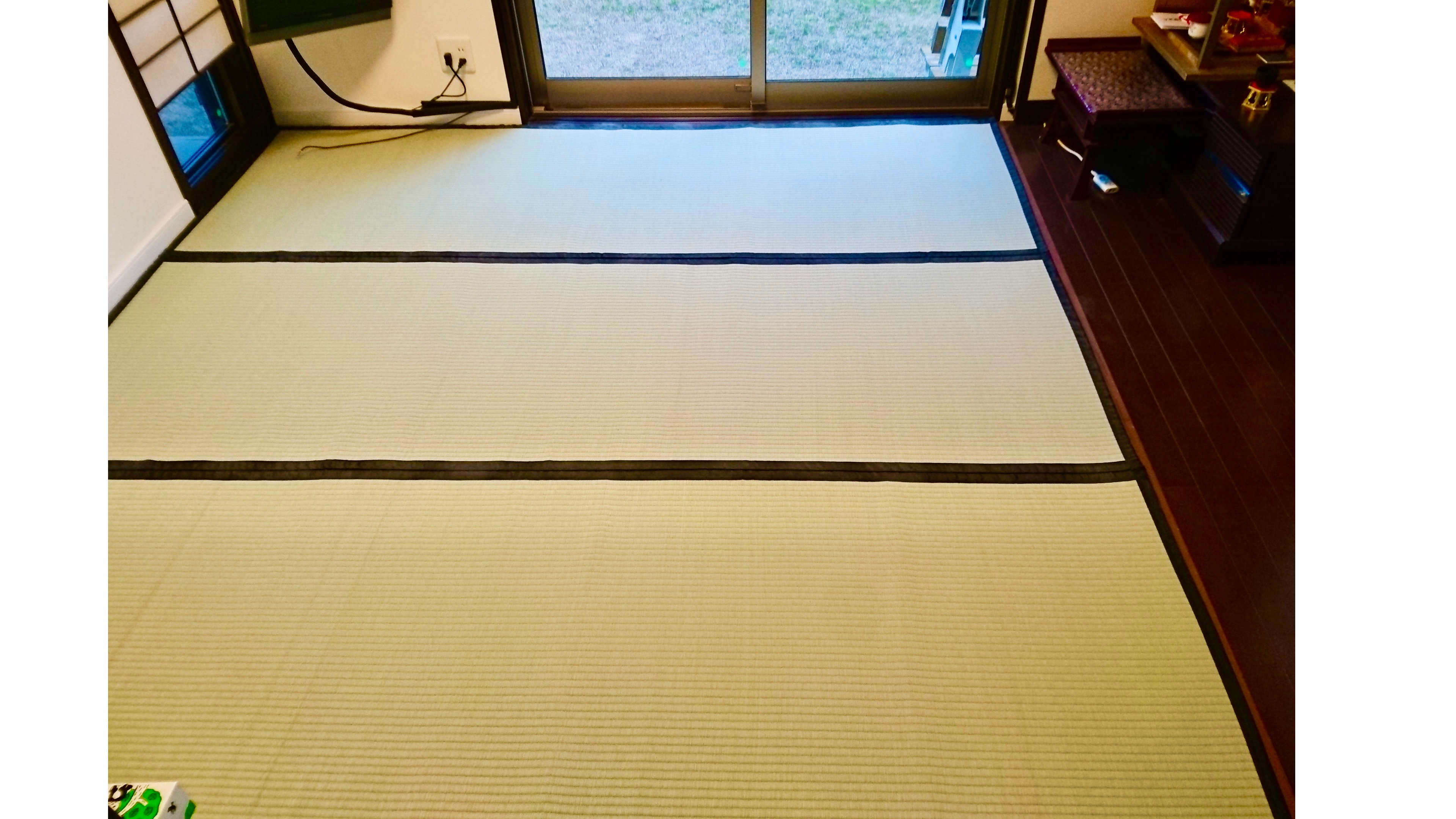 上敷き（ござ）の使い方。こんなときに活躍します！