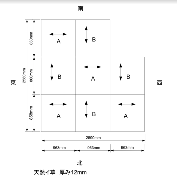 琉球畳で制作していた場合