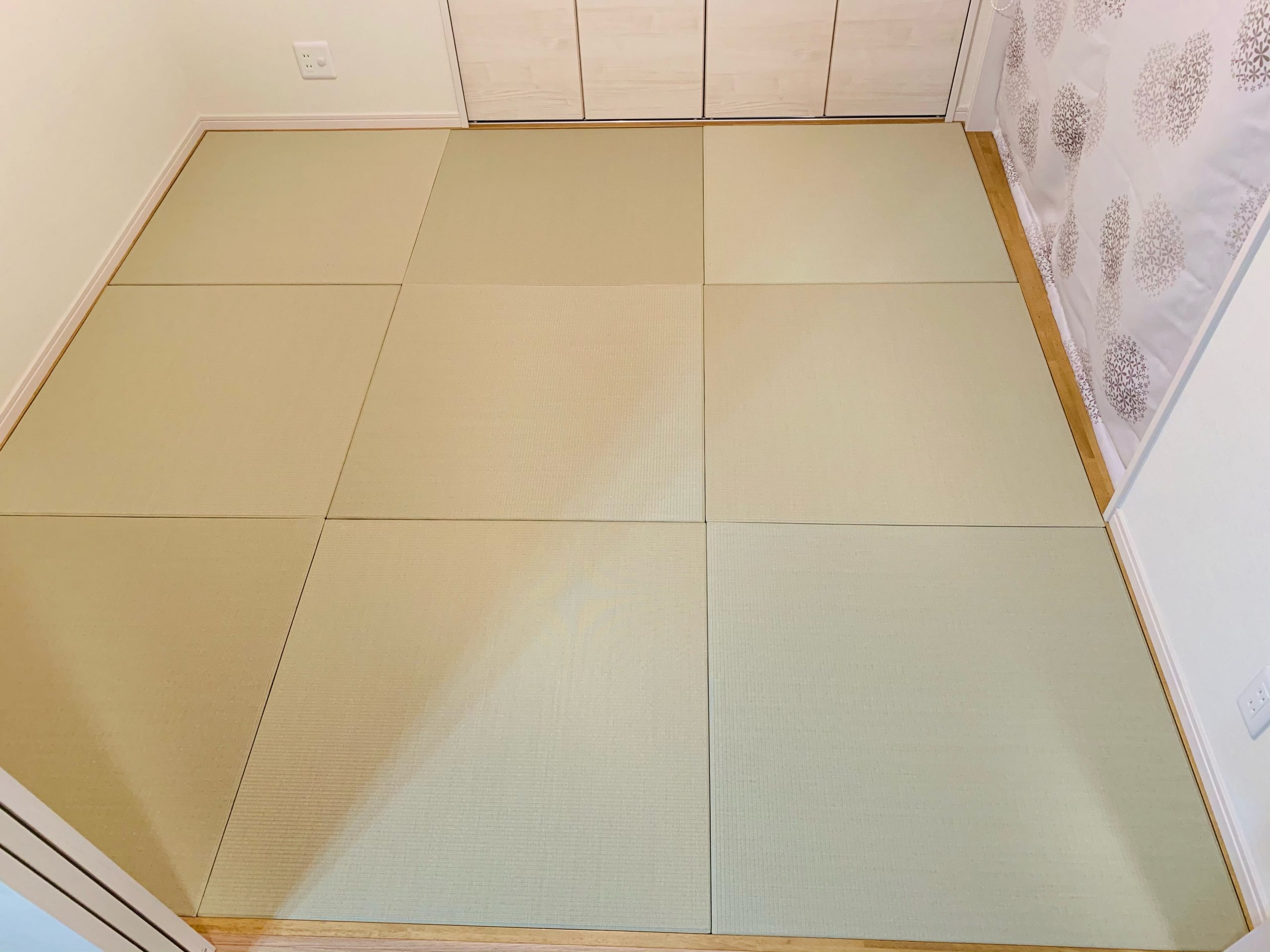 自分で畳を入替え!琉球畳の部屋にDIY