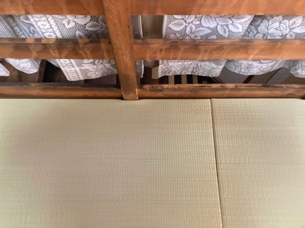 弾力性がある畳