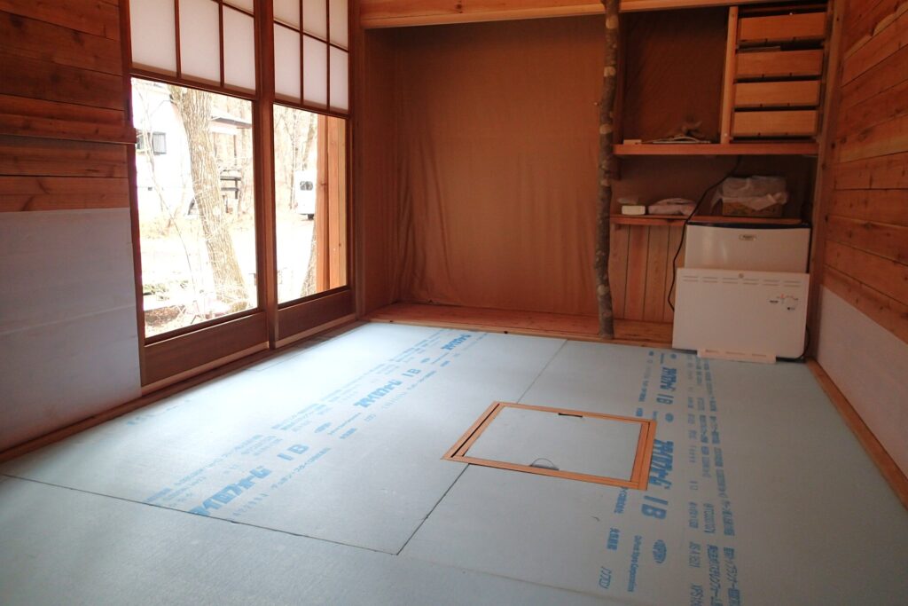 自宅にDIYで茶室を作る